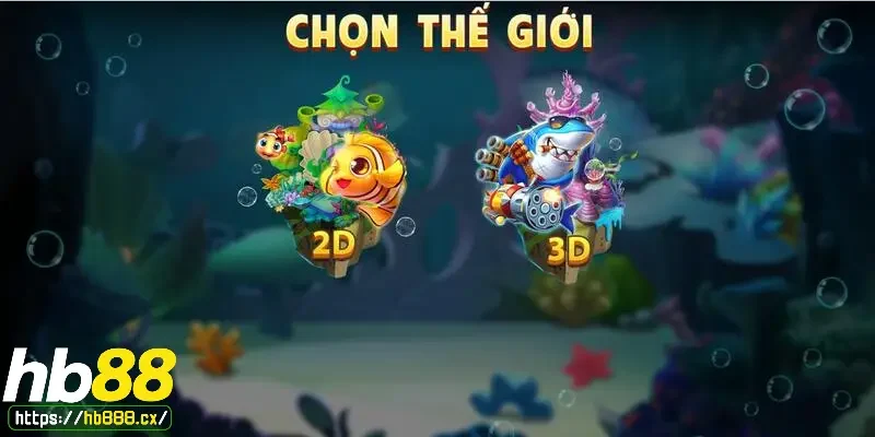 Trò chơi bắn cá đổi thưởng 3D: Một sân chơi lý tưởng để thư giãn